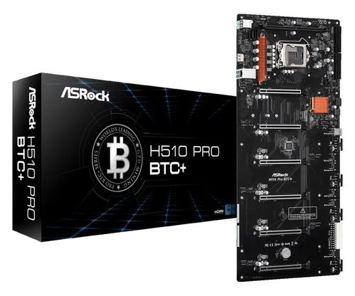 Asrock H110 Pro BTC+ ATX Cryptocurrency Mining Motherboard, Features & Benefits